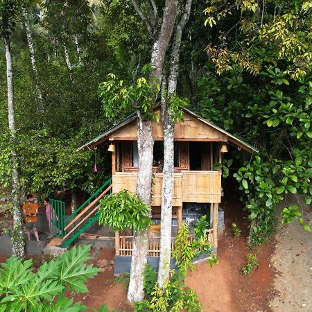 Fab - Bamboo Hut With Open Shower Munnar Exterior photo