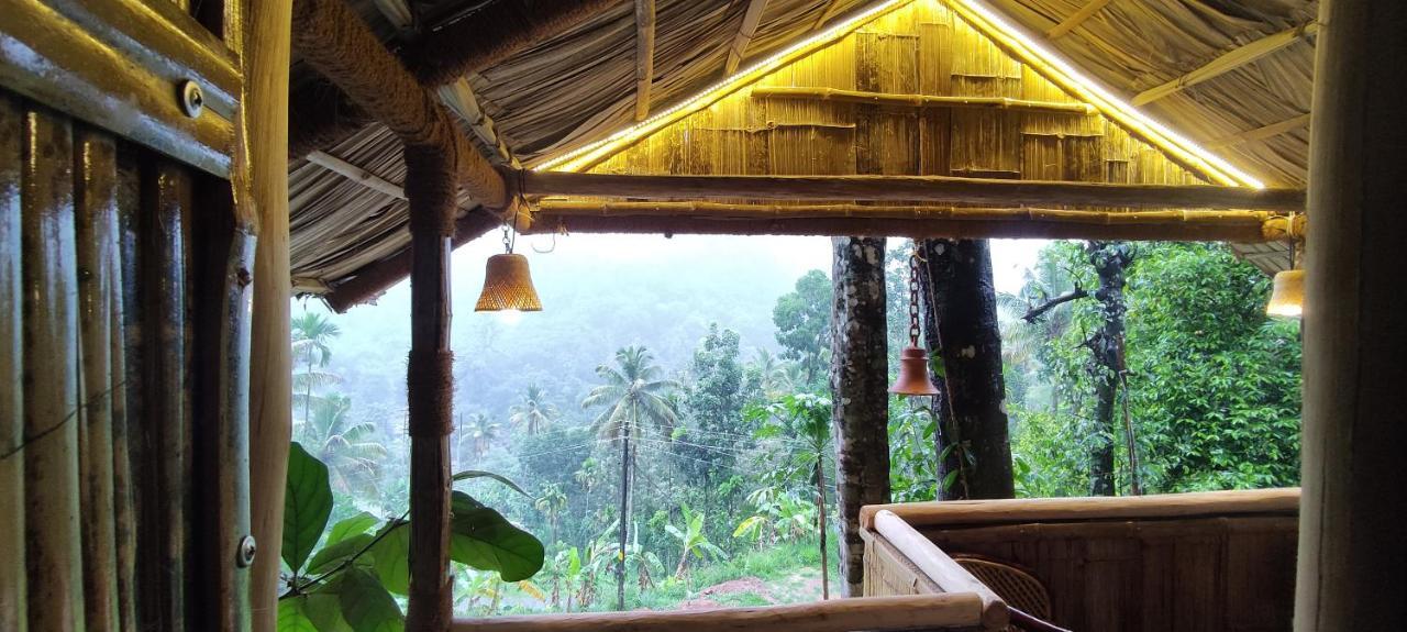 Fab - Bamboo Hut With Open Shower Munnar Exterior photo